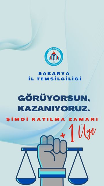 GÖRÜYORSUN, KAZANIYORUZ.ŞİMDİ KATILMA ZAMANI!