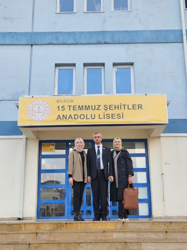 15 Temmuz Şehitler Anadolu Lisesi’ndeydik.