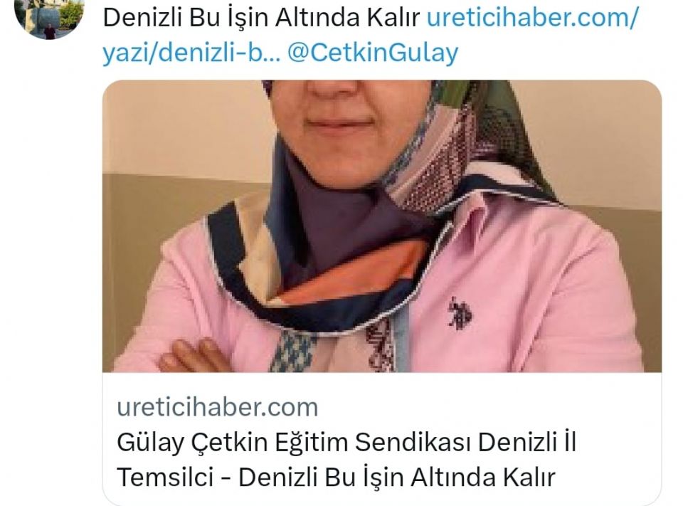 Denizli Bu İşin Altında Kalır Denizli Bu İşin Altında Kalır
