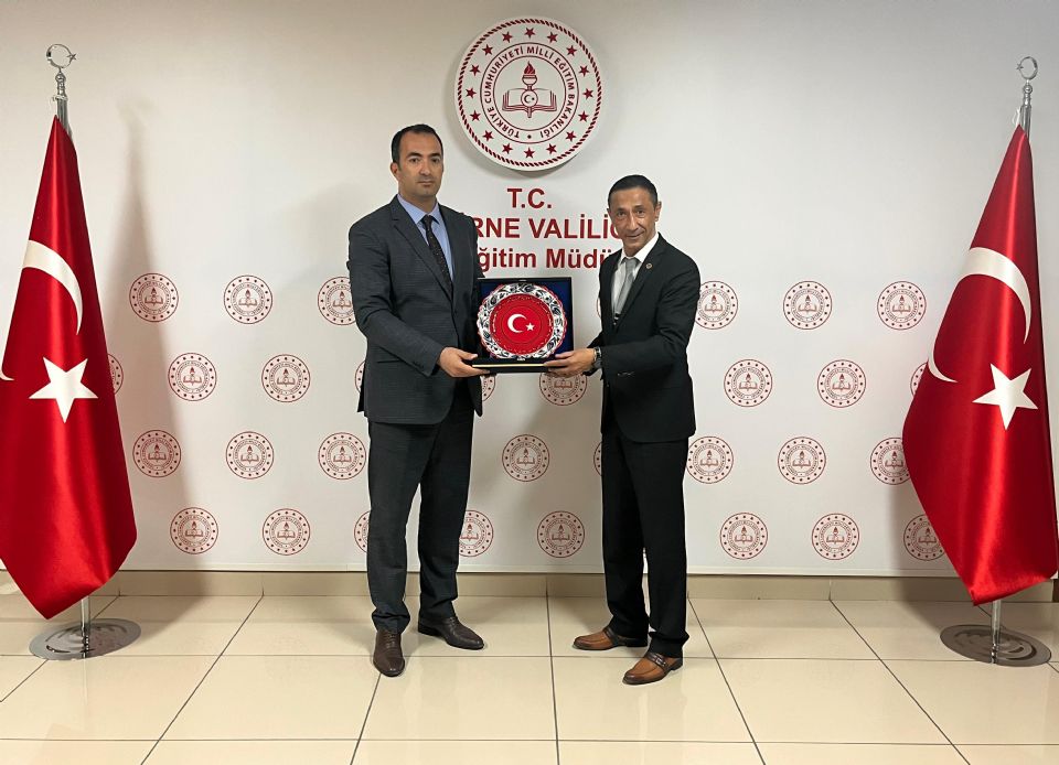 Edirne İl Milli Eğitim Müdürü Ferhat Yılmaz'a Ziyaret