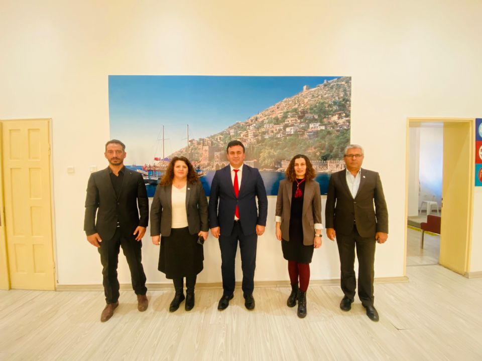 Eğitim Gücü Sen Antalya İl Başkanı Yıldız Albayrak Sargın’dan Alanya’ya Sendikal Ziyaret