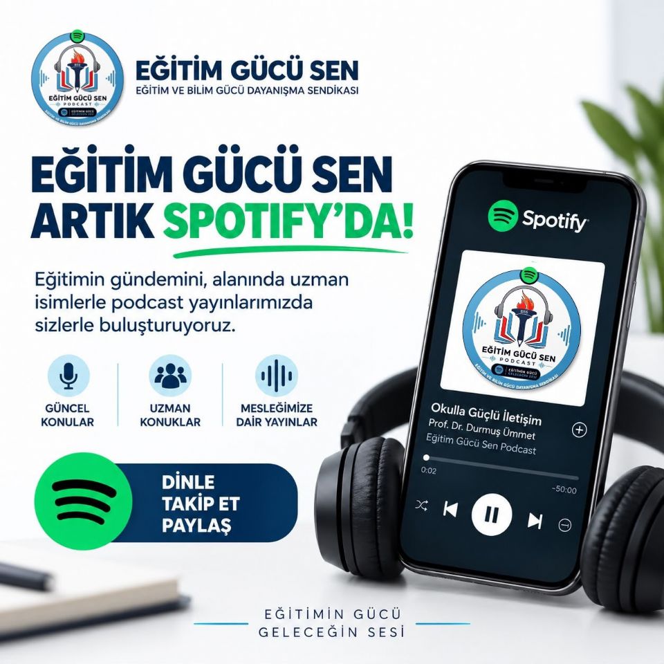 Eğitim Gücü Sen Spotify’da!