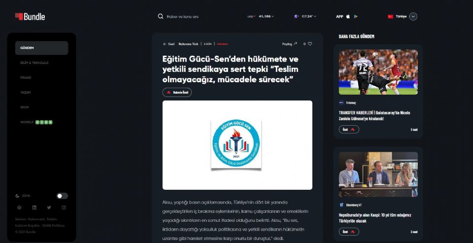 Eğitim Gücü-sen’den Hükümete Ve Yetkili Sendikaya Sert Tepki “teslim Olmayacağız, Mücadele Sürecek” BUNDLE