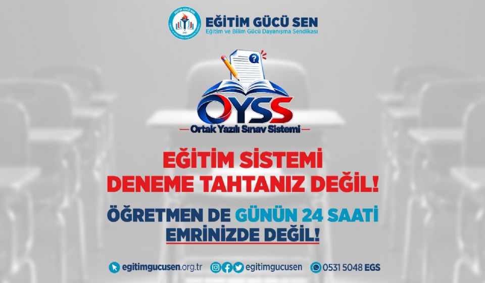 Eğitim Sistemi Deneme Tahtanız Değil, Öğretmen de 24 Saat Emrinizde Değil!