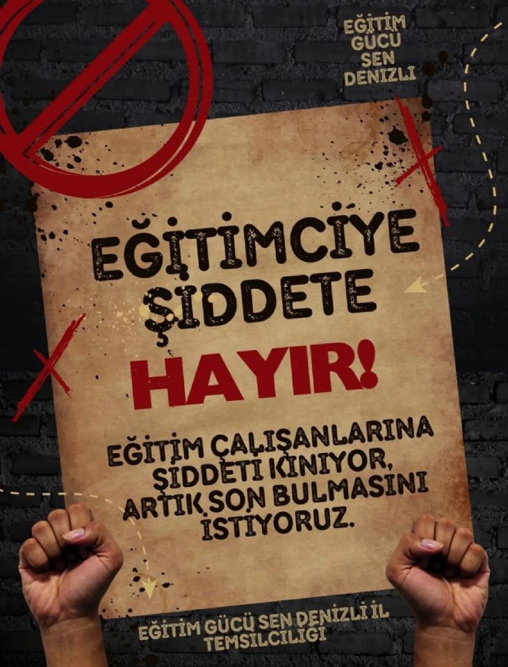 Eğitimciye Şiddete Hayır!