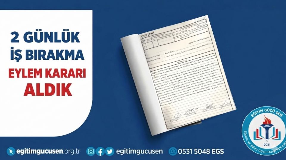 Eğitimde Şiddete Karşı Türkiye Genelinde 2 Günlük İş Bırakma Eylem Kararı Aldık! Eğitimde Şiddete Karşı Türkiye Genelinde 2 Günlük İş Bırakma Eylem Kararı Aldık!