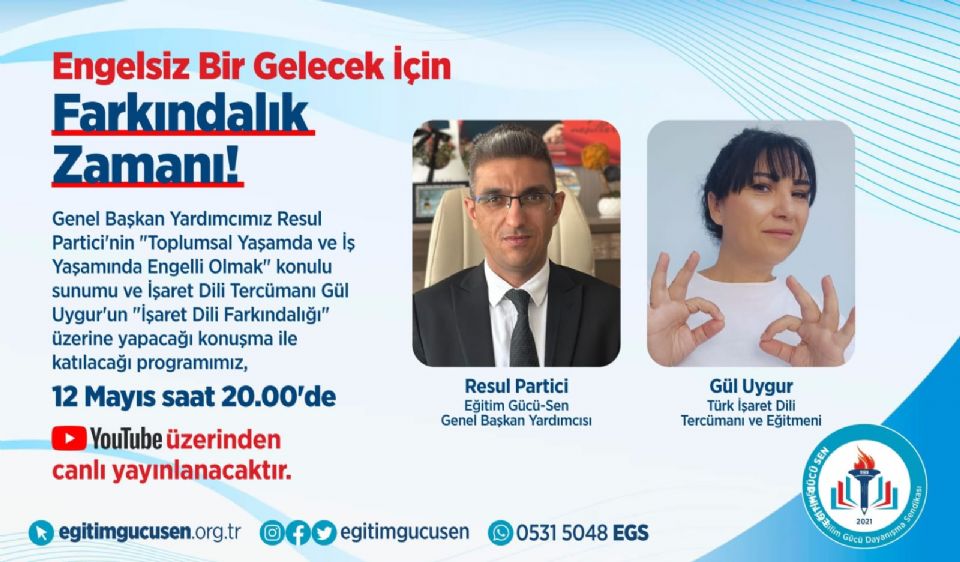 Engelsiz Bir Gelecek için Farkındalık Programı