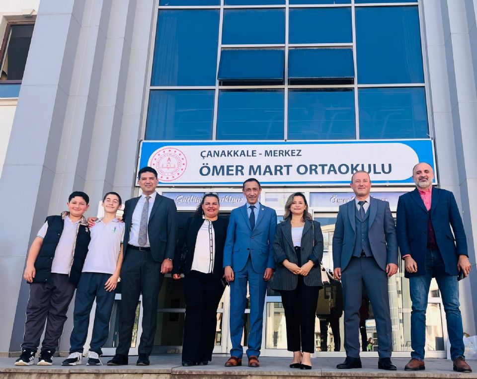 Genel Başkanımız Oğuz Özat Çanakkale'de Okul Ve Kurum Ziyaretlerinde Bulundu