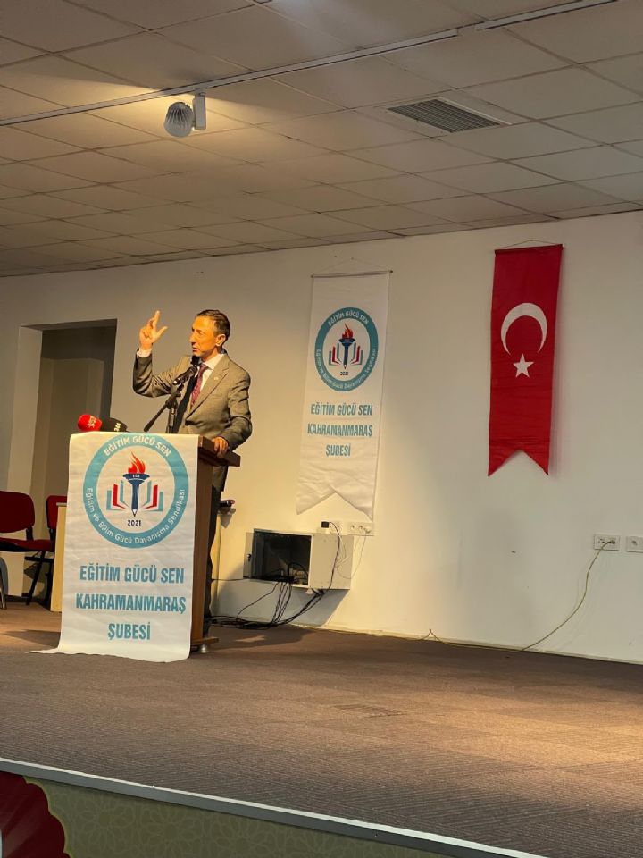 Genel Başkanımız Oğuz Özat, Kahramanmaraş Şubemizin Birinci Olağan Genel Kuruluna Katıldı!