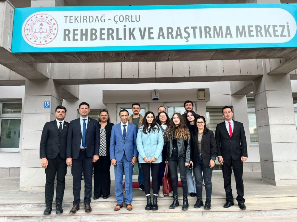 Genel Başkanımız Oğuz Özat Tekirdağ'da Okul Ve Kurum Ziyaretlerinde Bulundu