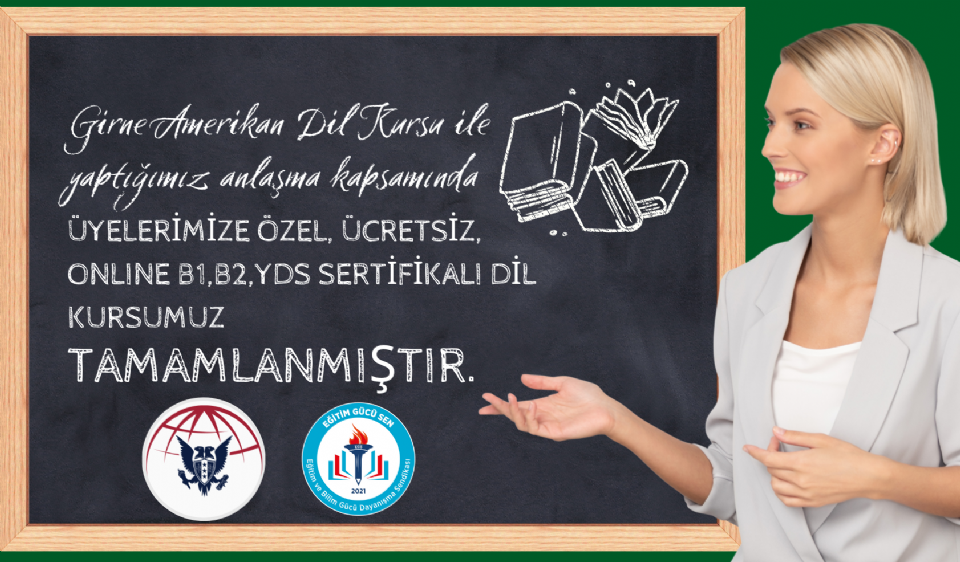 Girne Amerikan Dil İle Sertifikalı İngilizce B1-B2-YDS Kurs