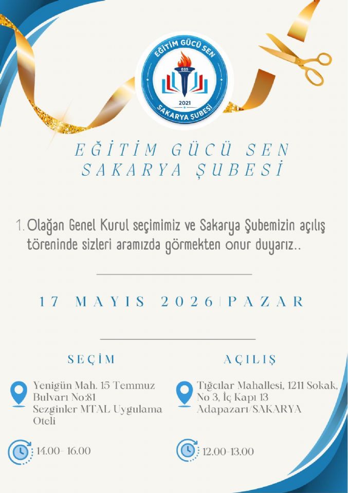 Güçlü Yarınlara Birlikte: Birinci Olağan Genel Kurul Seçimimiz