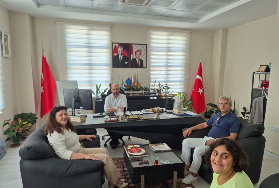 İlçe Milli Eğitim Müdürü Arif Aydeniz’e Anlamlı Ziyaret