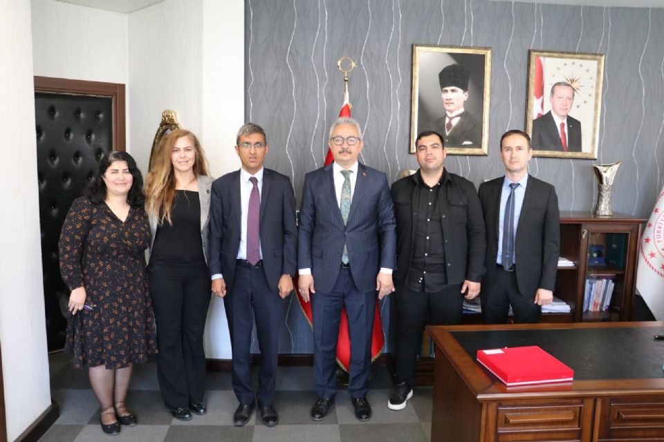 Kocaeli İl Milli Eğitim Müdürü Sn. Ömer Akmanşen'e Ziyaret