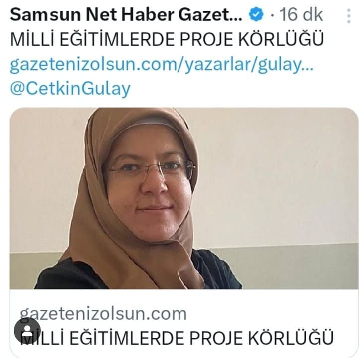 Milli Eğitimlerde Proje Körlüğü Milli Eğitimlerde Proje Körlüğü