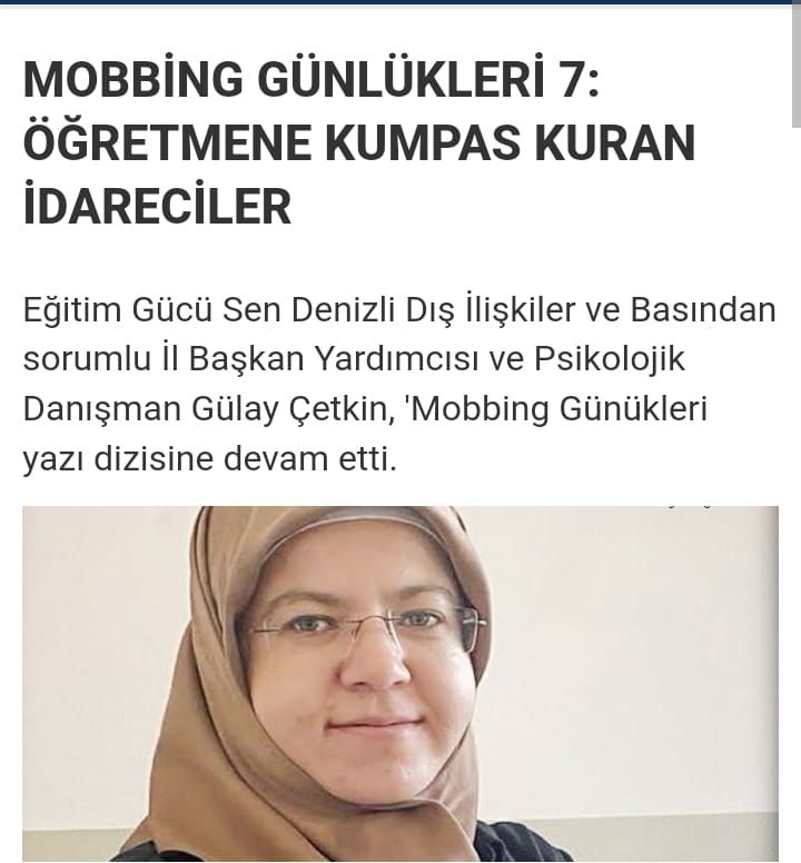 Öğretmene Kumpas Kuran İdareciler Öğretmene Kumpas Kuran İdareciler