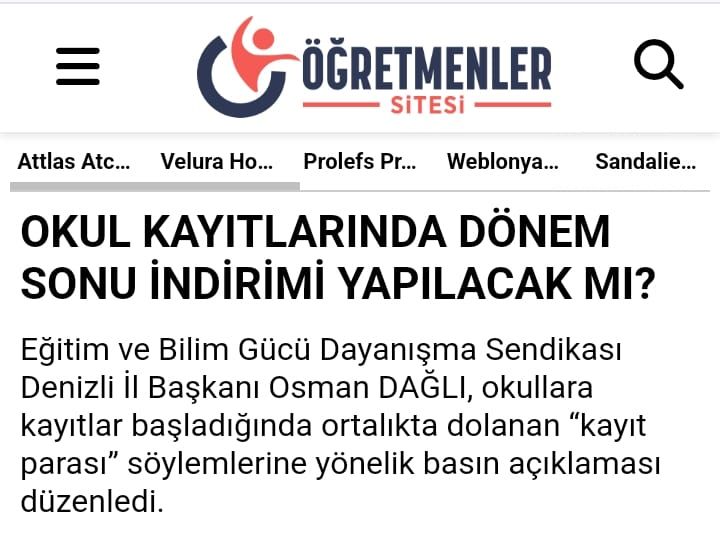 Okul Kayıtlarında Dönem Sonu İndirimi Yapılacak Mı? Okul Kayıtlarında Dönem Sonu İndirimi Yapılacak Mı?