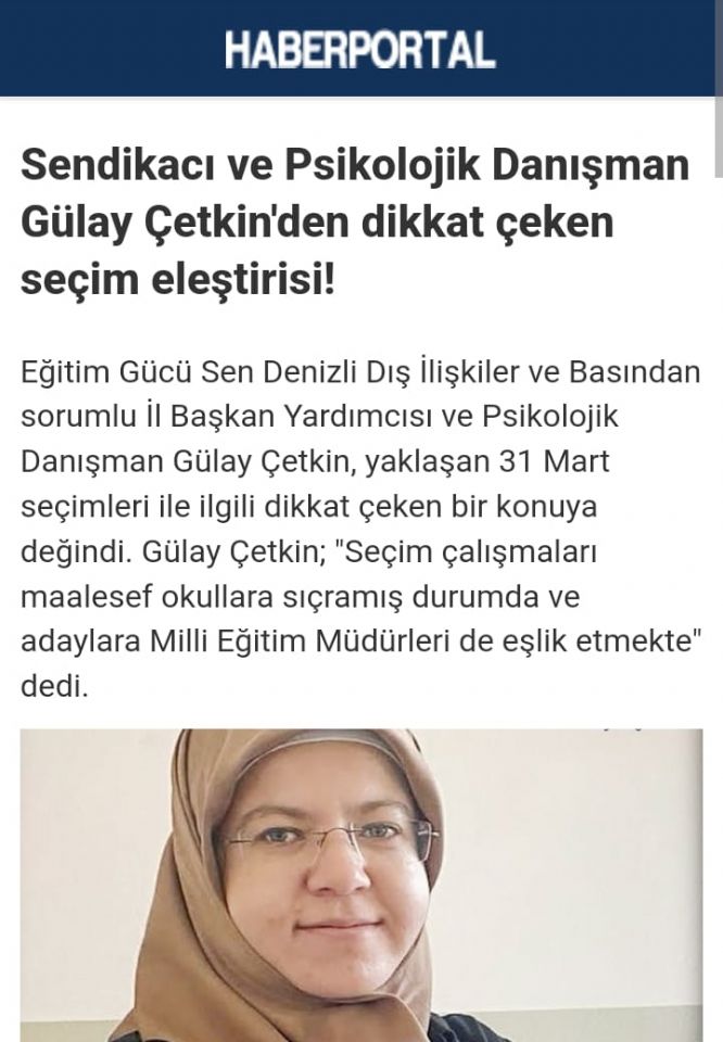 Okulda Seçim Çalışması Olmaz Efendim Okulda Seçim Çalışması Olmaz Efendim