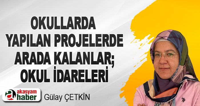 Okullarda Yapılan Projelerde Arada Kalanlar; Okul İdareleri