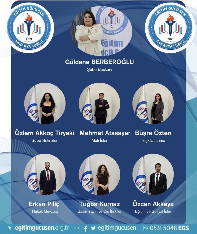 Sakarya Şube Yönetim Kurulu