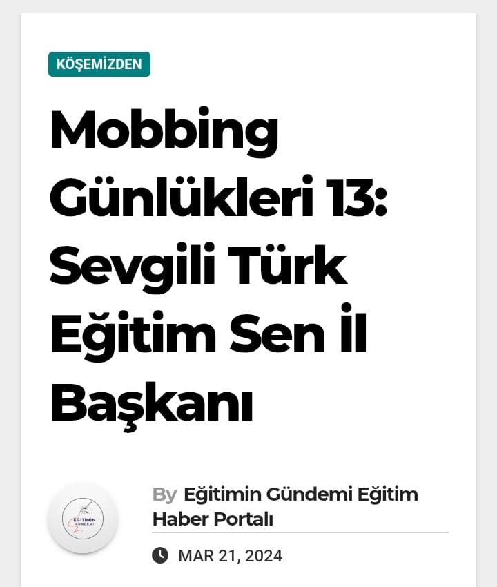 Sevgili Türk Eğitim Sen İl Başkanı Sevgili Türk Eğitim Sen İl Başkanı