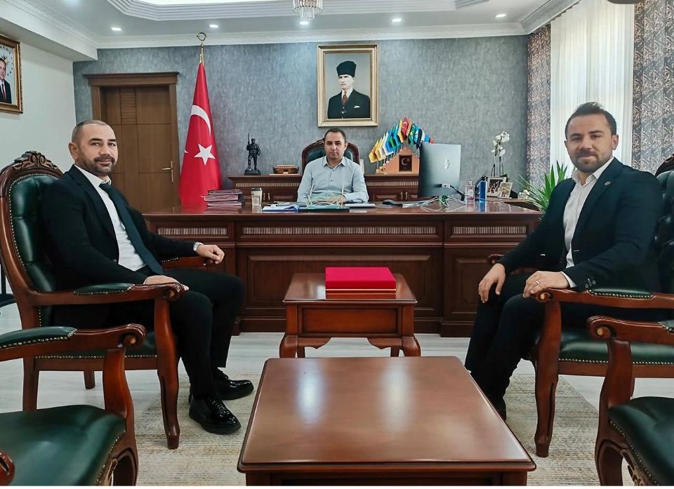 Silopi Kaymakamımız Sn. Çağlar Partal’a Hayırlı Olsun Ziyaretinde Bulunduk.