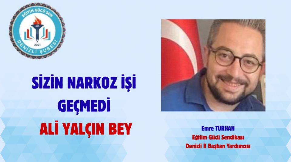 Sizin Narkoz İşi Geçmedi Ali Yalçın Bey Sizin Narkoz İşi Geçmedi Ali Yalçın Bey