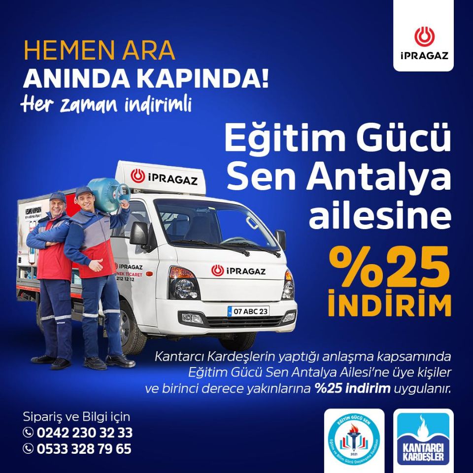 Üyelerimize Müjde: İpragaz’da %25 İndirim Protokolü İmzalandı! Üyelerimize Müjde: İpragaz’da %25 İndirim Protokolü İmzalandı!