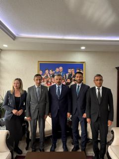 Destek Hizmetleri Genel Müdürü Sayın Ömür Fatih Karakullukçu’ya Ziyaret