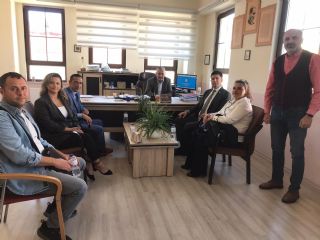 Genel Başkanımız Oğuz Özat Çanakkale'de Okul Ve Kurum Ziyaretlerinde Bulundu