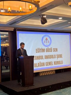 Genel Başkanımız Oğuz Özat, İstanbul Anadolu Şubemizin Birinci Olağan Genel Kuruluna Katıldı