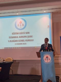 Genel Başkanımız Oğuz Özat, İstanbul Avrupa Şubemizin Birinci Olağan Genel Kuruluna Katıldı