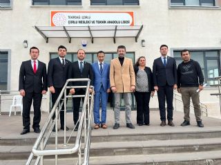 Genel Başkanımız Oğuz Özat Tekirdağ'da Okul Ve Kurum Ziyaretlerinde Bulundu