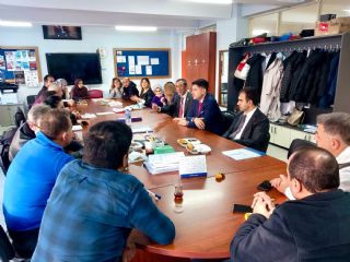 Genel Başkanımız Oğuz ÖZAT, Trabzon’da Okul ve Kurumları Ziyaret Ederek Eğitim Çalışanlarımızla Buluştu