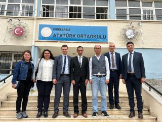 Genel Başkanımız Oğuz Özat Kırklareli'de Okul ve Kurum Ziyaretlerinde Bulundu