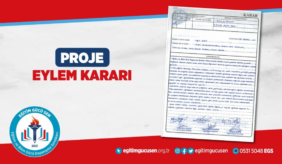 2026-2027 Proje Eylem Kararı