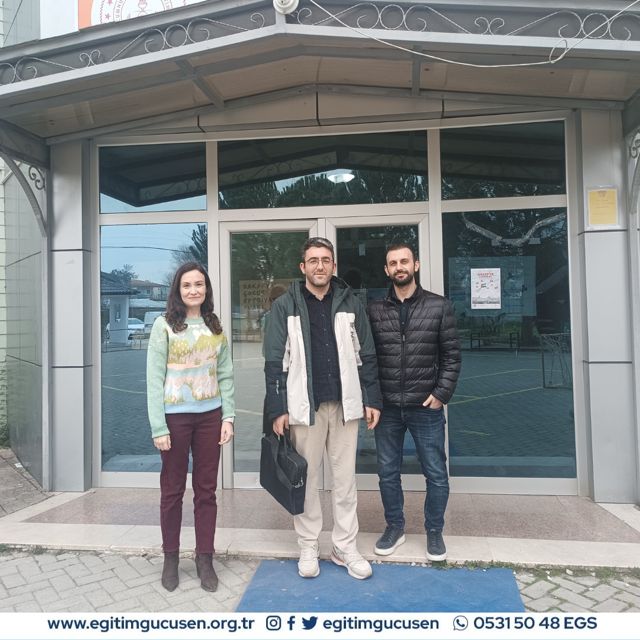 Akyazı İlçe Temsilcimizden, Mesleki Eğitim Merkezine Ziyaret