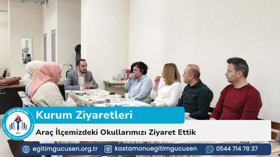 Araç İlçe Ziyareti