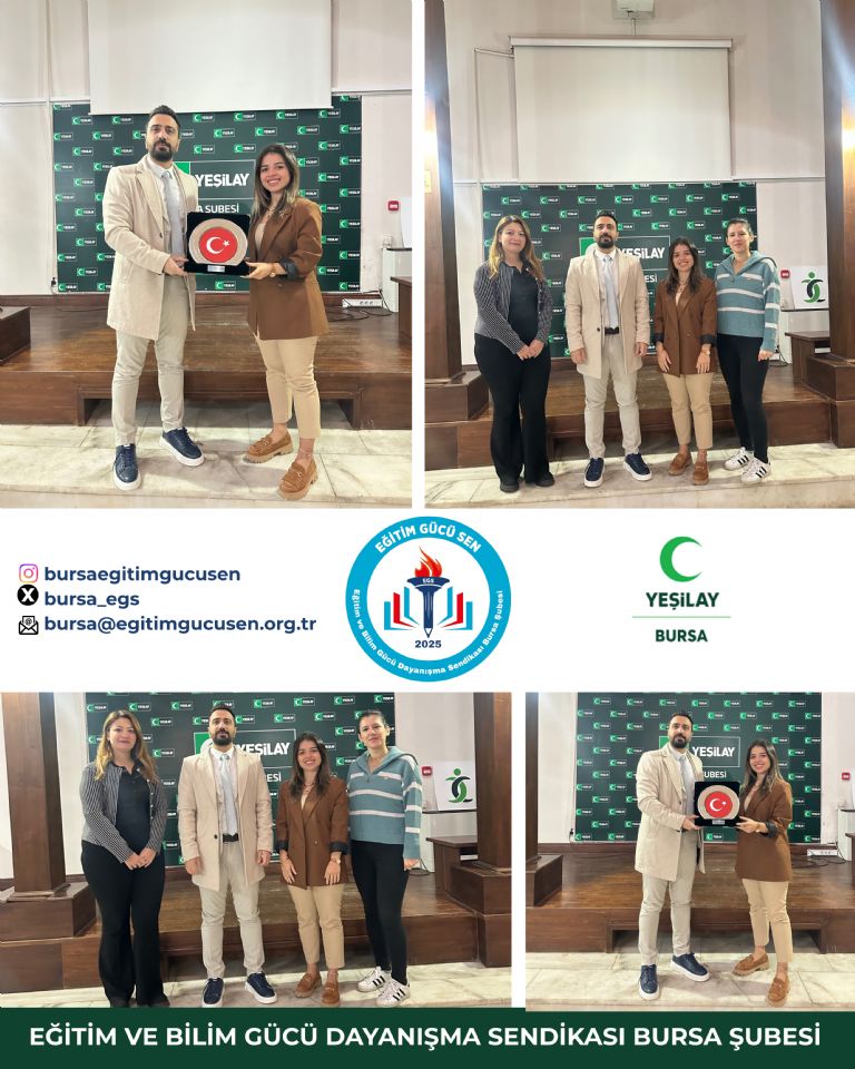 Eğitim Gücü Sen Bursa Şubesi’nden,  Şeyda POLAT’a Hayırlı Olsun Ziyareti