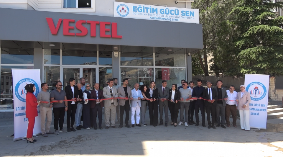 Eğitim Gücü Sen Kahramanmaraş Şube Ofisimizin Açılışı Gerçekleştirildi!