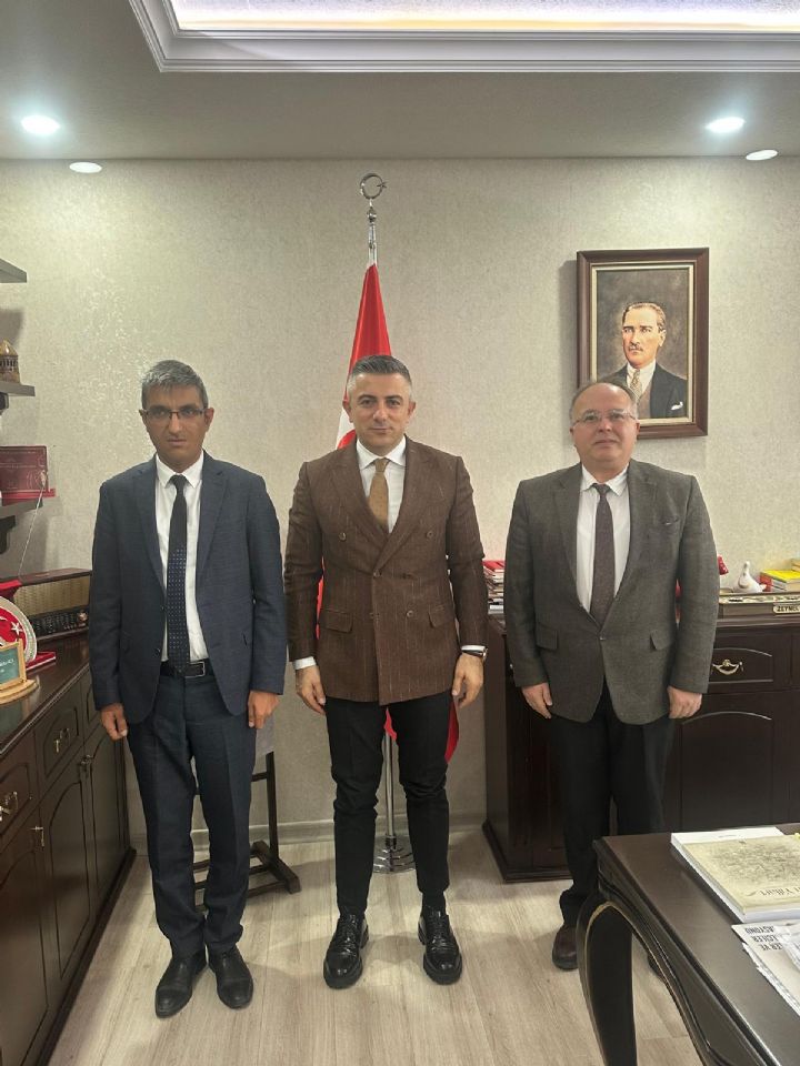 Milli Eğitim Bakanlığı Destek Hizmetleri Genel Müdürü Doç. Dr. Ömür Fatih KARAKULLUKÇU’ya Ziyaret