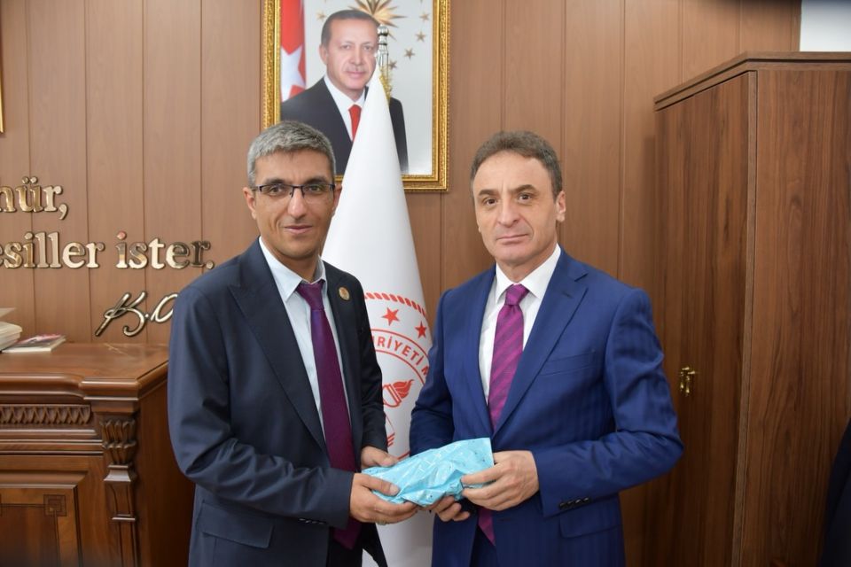 Genel Başkan Yardımcımız Resul PARTİCİ, Gümüşhane İl Millî Eğitim Müdürü Sayın Şener Doğan’ı Makamında Ziyaret Etti.