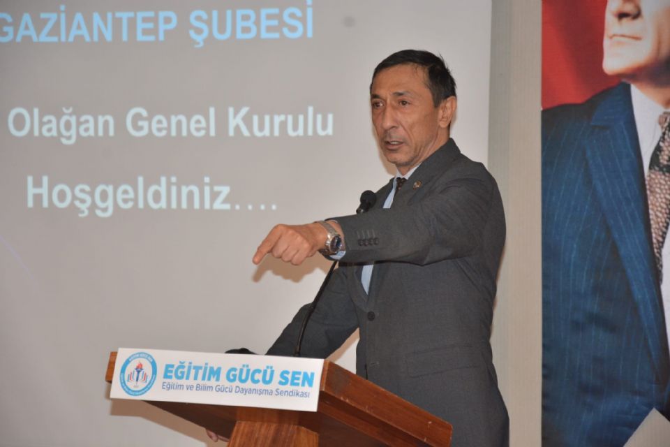 Genel Başkanımız Oğuz Özat, Gaziantep Şubemizin Birinci Olağan Genel Kuruluna Katıldı
