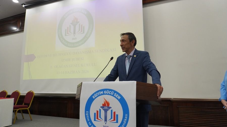 Genel Başkanımız Oğuz ÖZAT, İzmir Şubemizin Birinci Olağan Genel Kuruluna Katıldı!