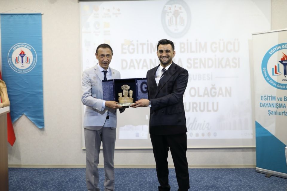 Genel Başkanımız Oğuz ÖZAT, Şanlıurfa Şubemizin İkinci Olağan Genel Kuruluna Katıldı!