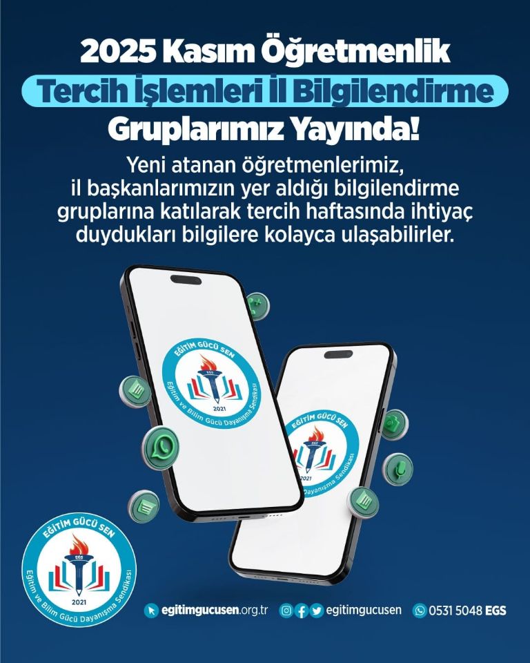 Tercih İşlemleri İl Bilgilendirme