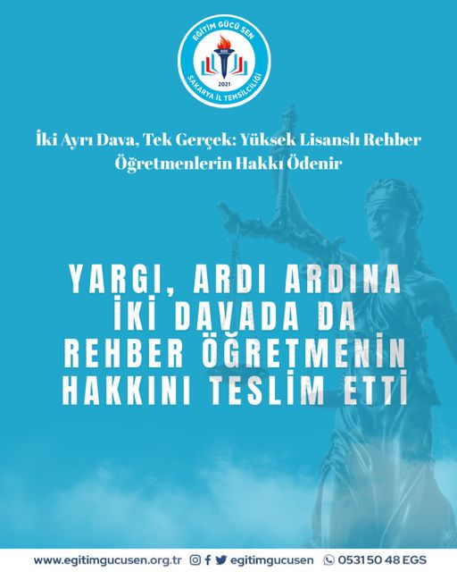 Yargı, Ardı Ardına 2 Davamızda Da Üyelerimizin Hakkını Teslim Etti