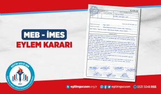 2026-2027 MEB- İMES Eylem Kararı
