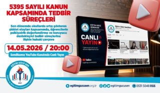 5395 Sayılı Çocuk Koruma Kanunu Kapsamında Tedbir Süreçleri Eğitimi