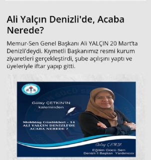Ali Yalçın Denizlide, Acaba Nerede?